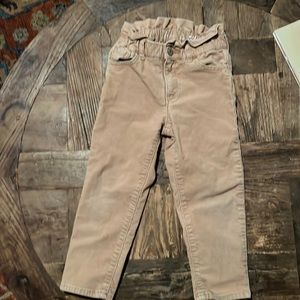 Size 5T, just like mom corduroy pants
